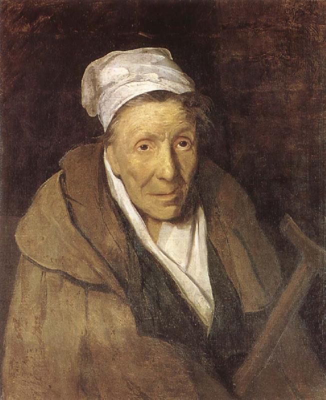 Theodore Gericault A woman with spelmani oil painting picture